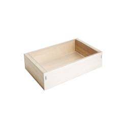 Caja de madera para marisco 100% Chef cm 21x13x5