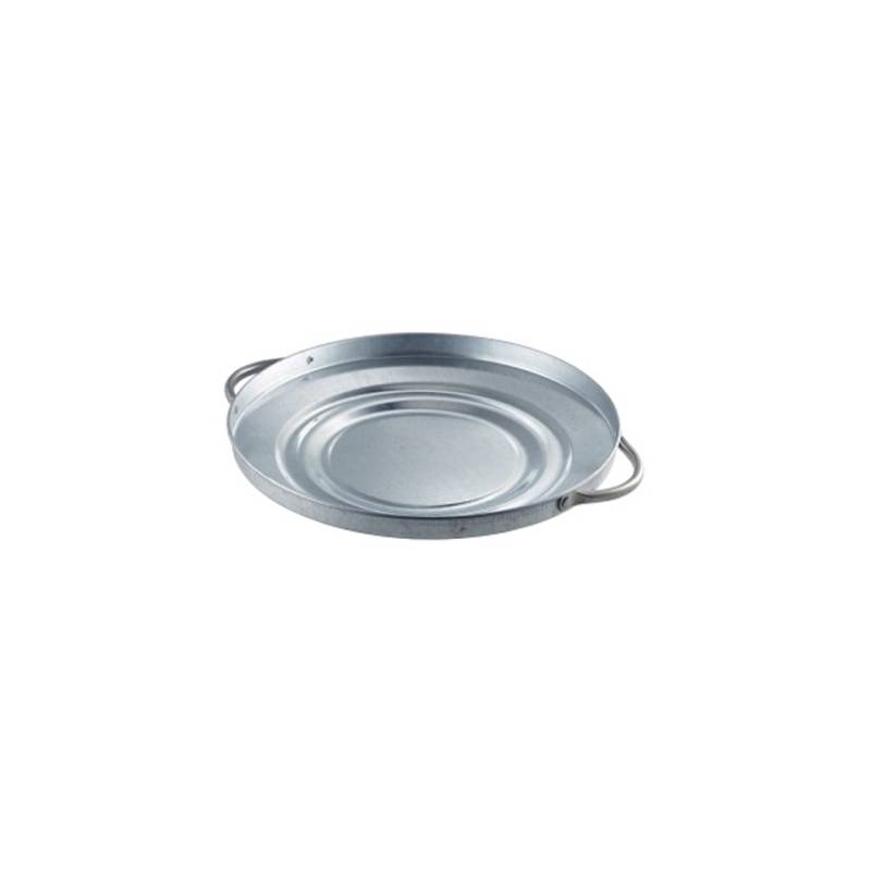 Plateau du couvercle en acier galvanisé 27,5 cm