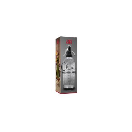 Soda Classic iSi sifón con red de acero inoxidable lt 1