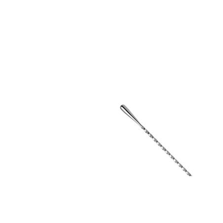 Cuchara de bar en forma de lágrima de acero inoxidable 30 cm