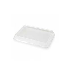 Couvercle rectangulaire transparent pour animaux de compagnie 29.5x16.5 cm