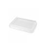 Couvercle rectangulaire transparent pour animaux de compagnie 29.5x16.5 cm