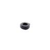 Cendrier coupe-vent en nylon noir 9,7x9,7x3,6 cm