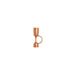 Jigger Coley Urban Bar acero inoxidable cobreado oz 1/2-3/4-1-1,5-2