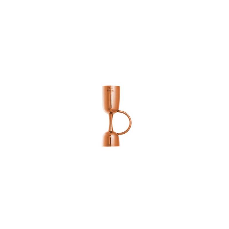 Jigger Coley Urban Bar acero inoxidable cobreado oz 1/2-3/4-1-1,5-2
