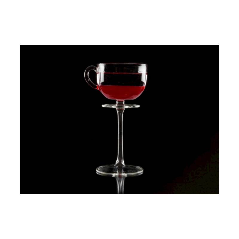 Tasse à thé Queue 100% Chef en verre borosilicaté cl 25