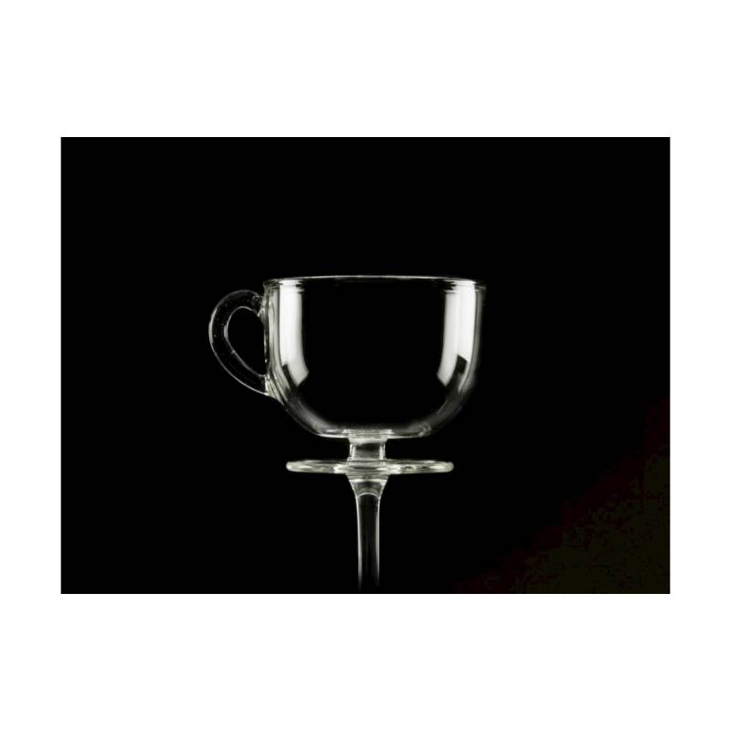Tasse à thé Queue 100% Chef en verre borosilicaté cl 25