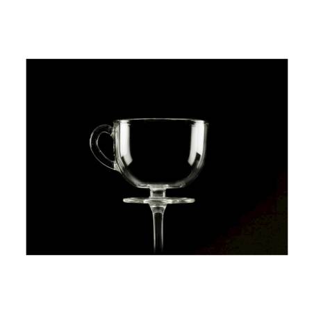 Tasse à thé Queue 100% Chef en verre borosilicaté cl 25