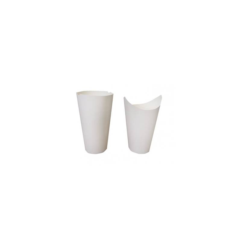 Envase de cartón blanco para pasta cl 60
