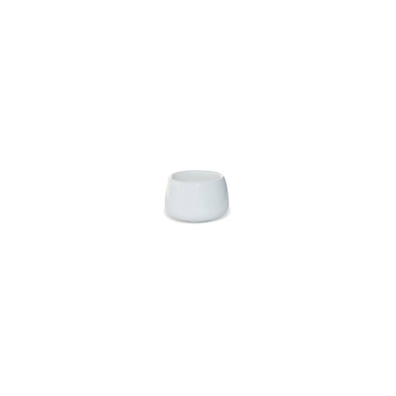 Java Tasse miniature en porcelaine blanche 4.5x3.5 cm