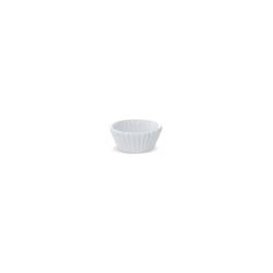Mini tartas de porcelana blanca 5,5 cm