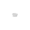 Mini tartas de porcelana blanca 5,5 cm