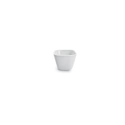 Porcelaine blanche Tasse carrée miniature 5x5x3 cm
