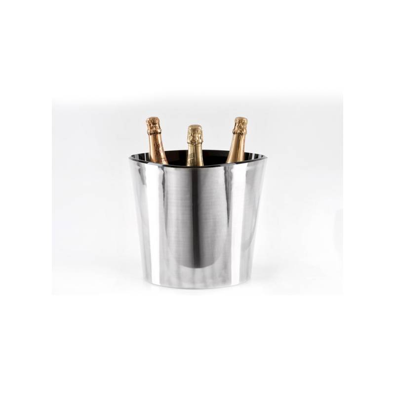 Rafraîchisseur à vin thermique Alien en aluminium et plastique blanc 32x29 cm