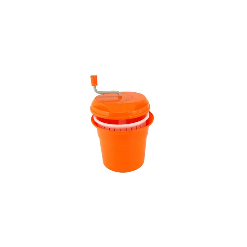 Essoreuse à salade en plastique orange lt 12