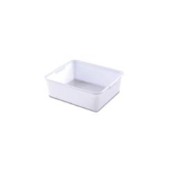 Plateau rectangulaire Araven en polyéthylène blanc lt 20