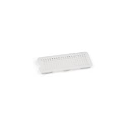 1/2 Grille Araven en polyéthylène blanc cm 26x20,5