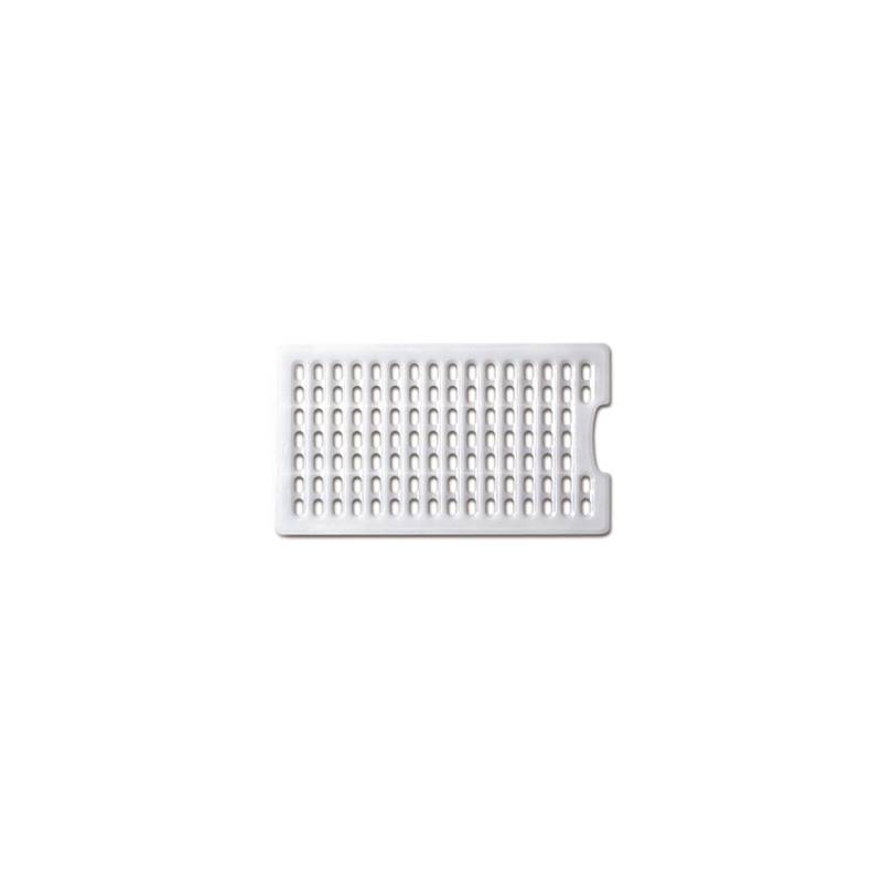 Parrilla Araven de polietileno blanco 37x21,5 cm