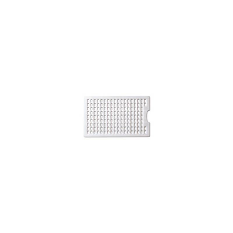 Grille Araven en polyéthylène blanc 41,6x26,2 cm