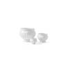 Tazón de sopa Hendi Lion's Head de porcelana blanca cl 50