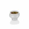 Tazón de sopa Hendi Lion's Head de porcelana blanca cl 25
