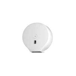 Distributeur de rouleaux de papier hygiénique en plastique abs blanc cm 35