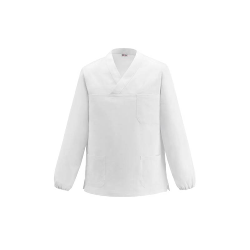 Egochef Leonardo chaqueta de chef 100% algodón blanco talla XXXL