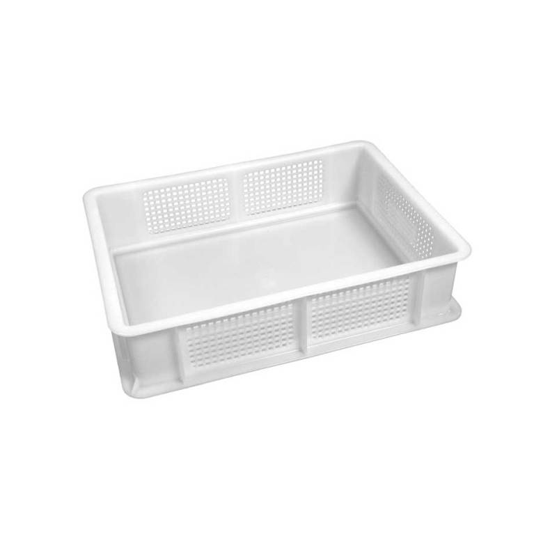 Boîte de service empilable en polyéthylène blanc cm 40x30x10