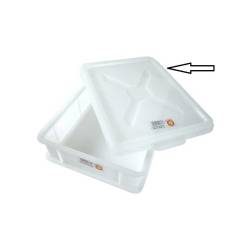 Couvercle de boîte de service en polypropylène blanc cm 40x30