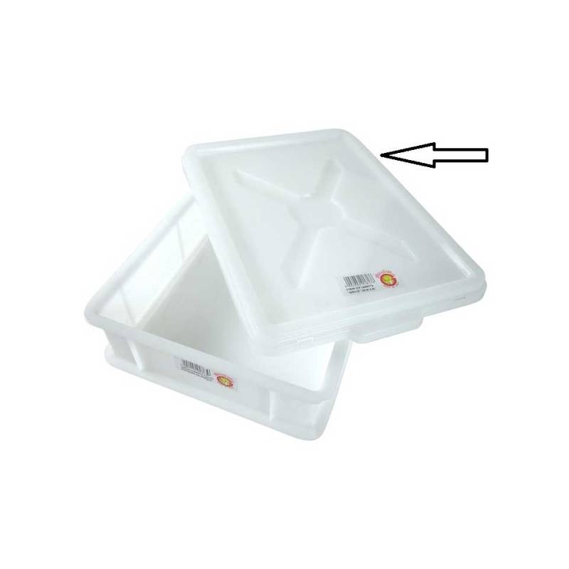 Tapa de caja de servicio en polipropileno blanco cm 40x30