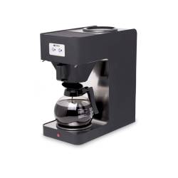 Machine à café Profiline Hendi en acier inoxydable et polypropylène noir lt 1.8