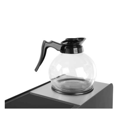 Machine à café Profiline Hendi en acier inoxydable et polypropylène noir lt 1.8
