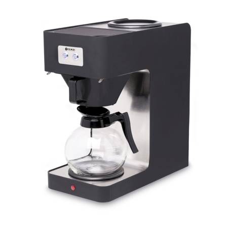 Machine à café Profiline Hendi en acier inoxydable et polypropylène noir lt 1.8