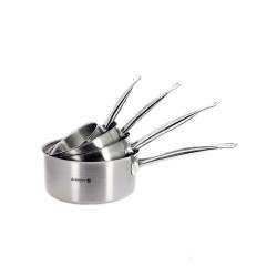 De Buyer Prim'appety cacerola mediana de inducción un asa acero inoxidable 14 cm