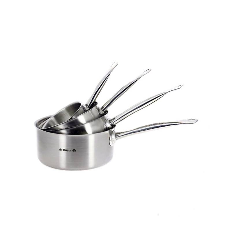 De Buyer Prim'appety induction casserole moyenne à une poignée acier inoxydable 20 cm