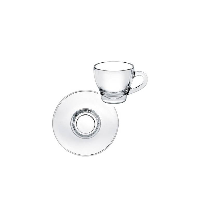 Taza de capuchino Ischia sin plato de cristal cl 18