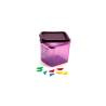 1/6 Araven morado polipropileno contenedor lt 2.6