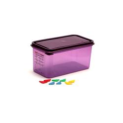 1/3 Récipient en polypropylène Araven violet lt 6