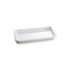 Gastronorm 1/3 Gourmet en porcelana blanca 17x32x10 cm
