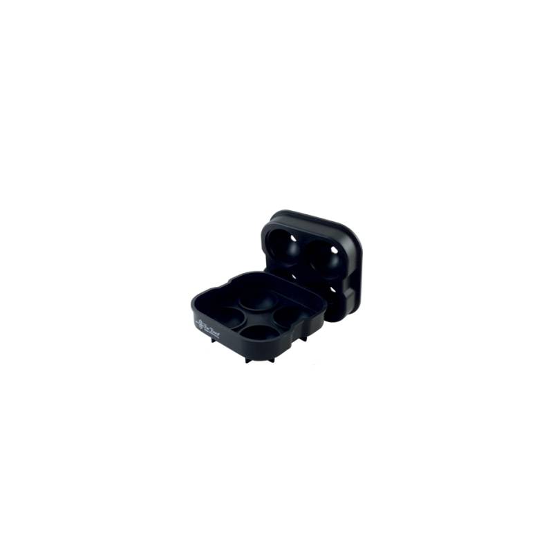 Moule à glace en silicone 4 sphères noir cm 4,5
