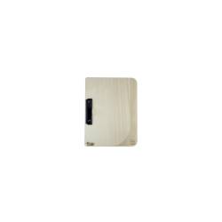 Porte-menu rectangulaire en bois naturel 24x32 cm