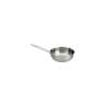 Cocotte à induction arrondie en acier inoxydable à une poignée cm 18 lt 1,6