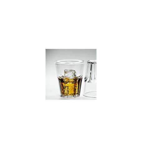 Verre à double shot transparent san cl 9