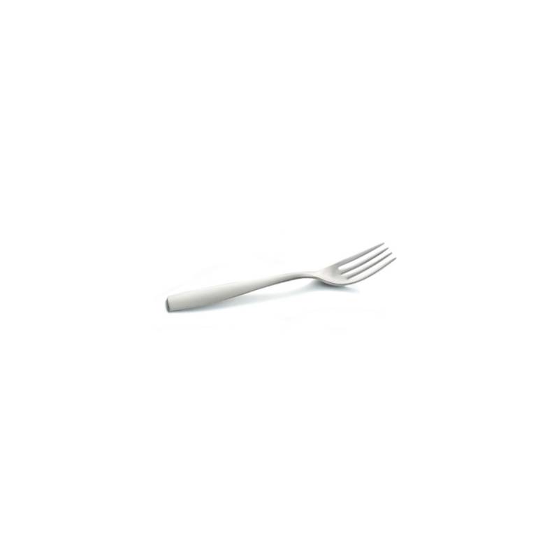 Fourchette de table Eleven en acier inoxydable sablé 22 cm