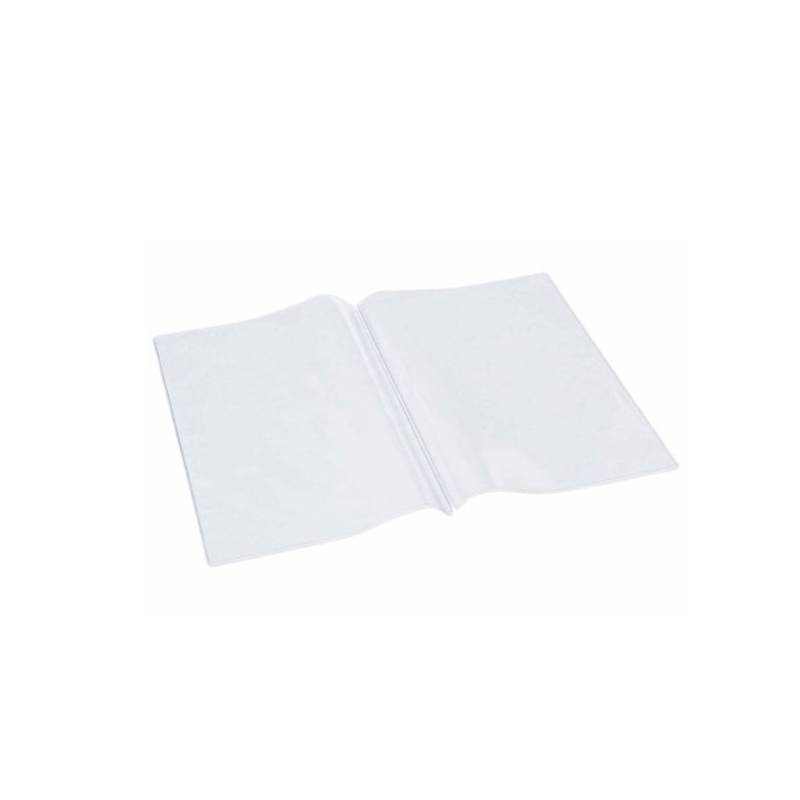 Enveloppe pour feuille de menu A4 en plastique transparent