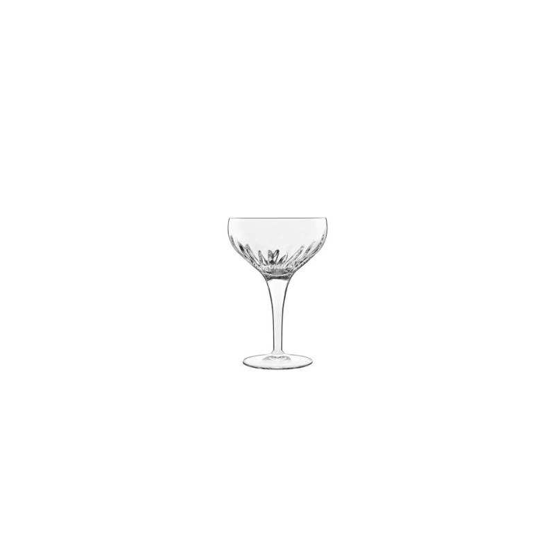 Mixologie Coupe à champagne décorée en verre Luigi Bormioli cl 22,5