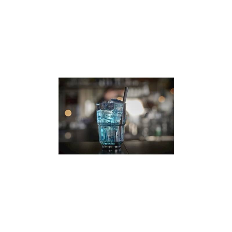 Gobelet à boissons Linq empilable verre gris fumé cl 35,5