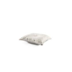 Almohada 100% Chef de porcelana blanca 24x24 cm
