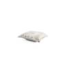 100% Coussin de chef en porcelaine blanche 24x24 cm