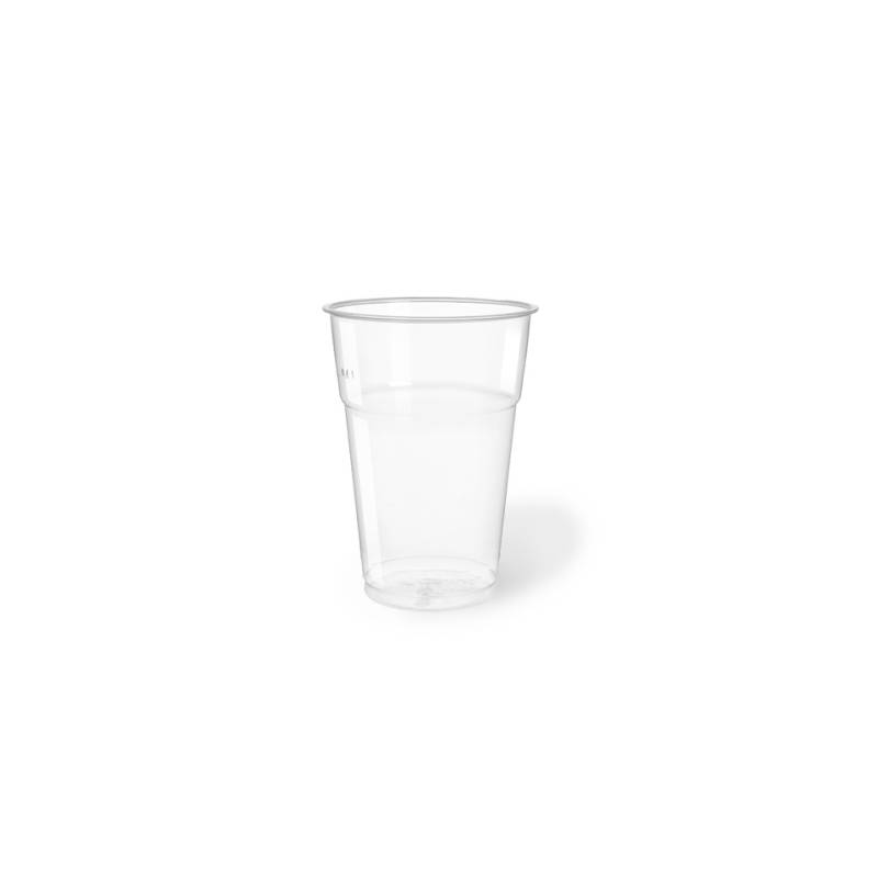 Verre à boisson jetable en PET transparent cl 57.5